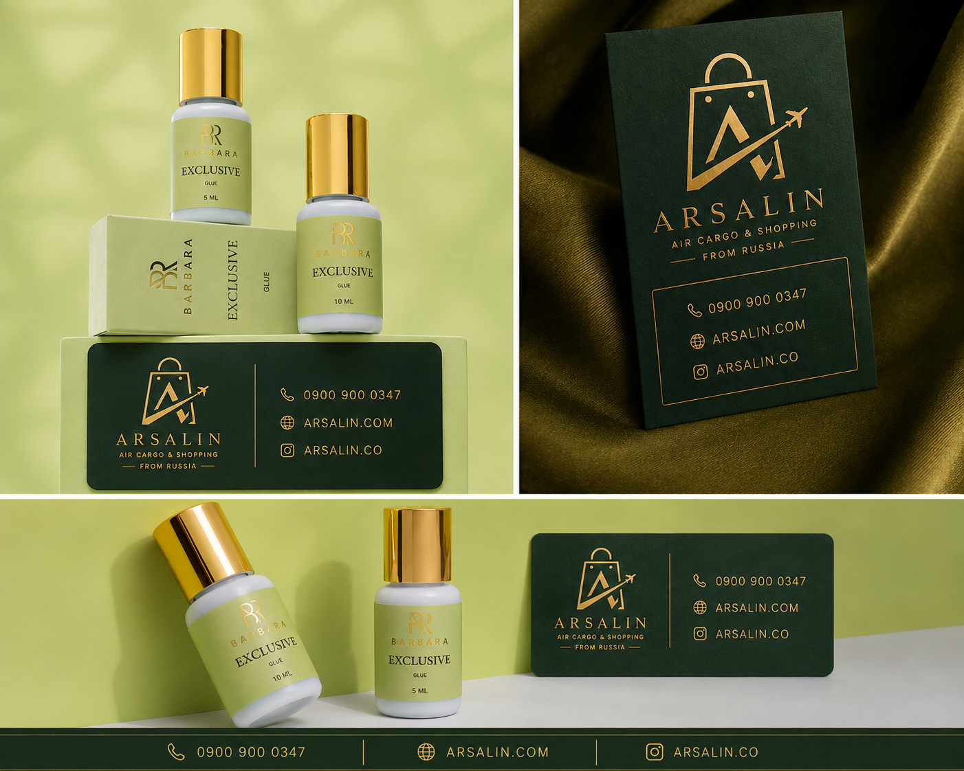 چسب مژه باربارا مدل Exclusive
